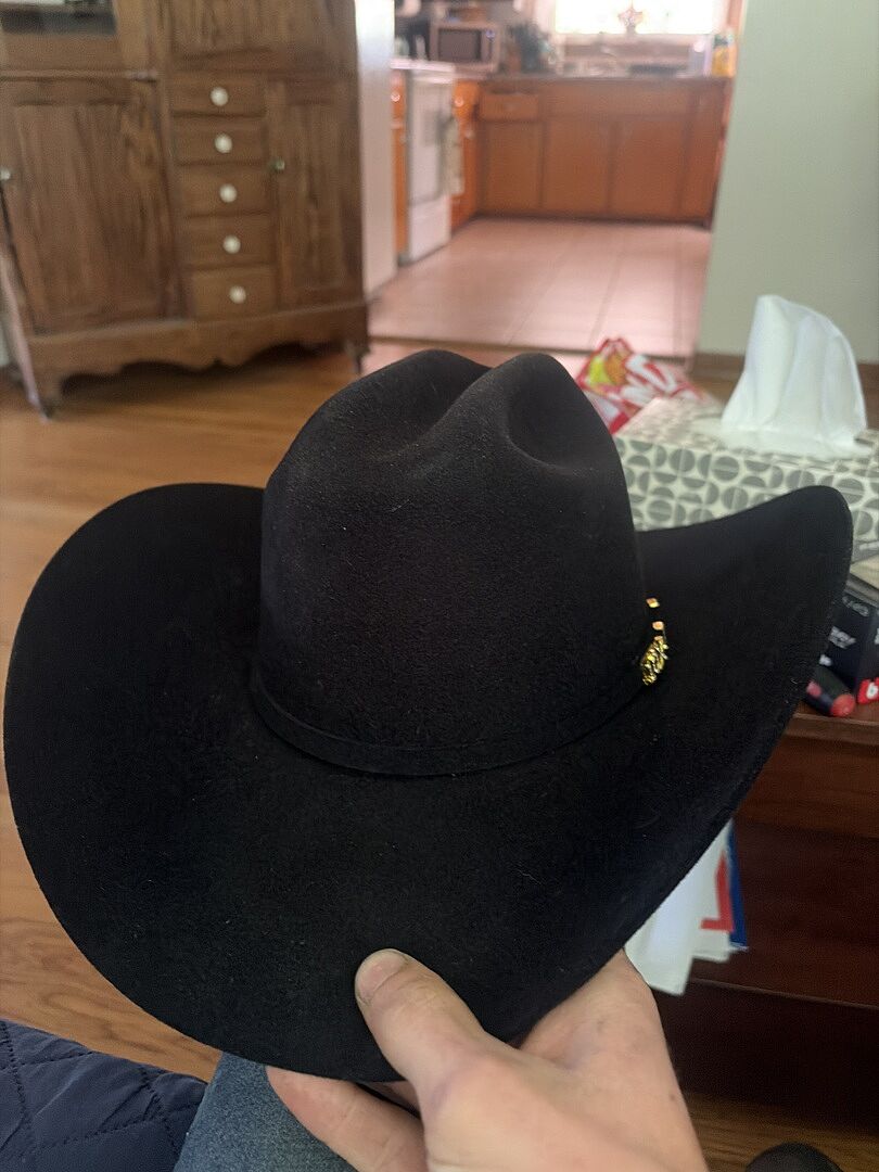 Serratelli 10x Beaver Black Cowboy Felt Hat | Made in USA