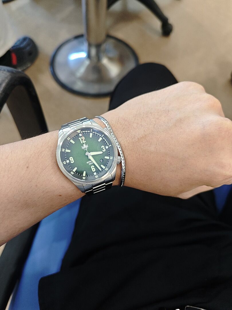 PHOIBOS Storm Corsair 200M Automatic Diver Watch PY063A Green