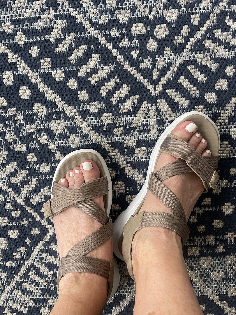 Marz Adjustable Sport Sandal - Beige – aetrex