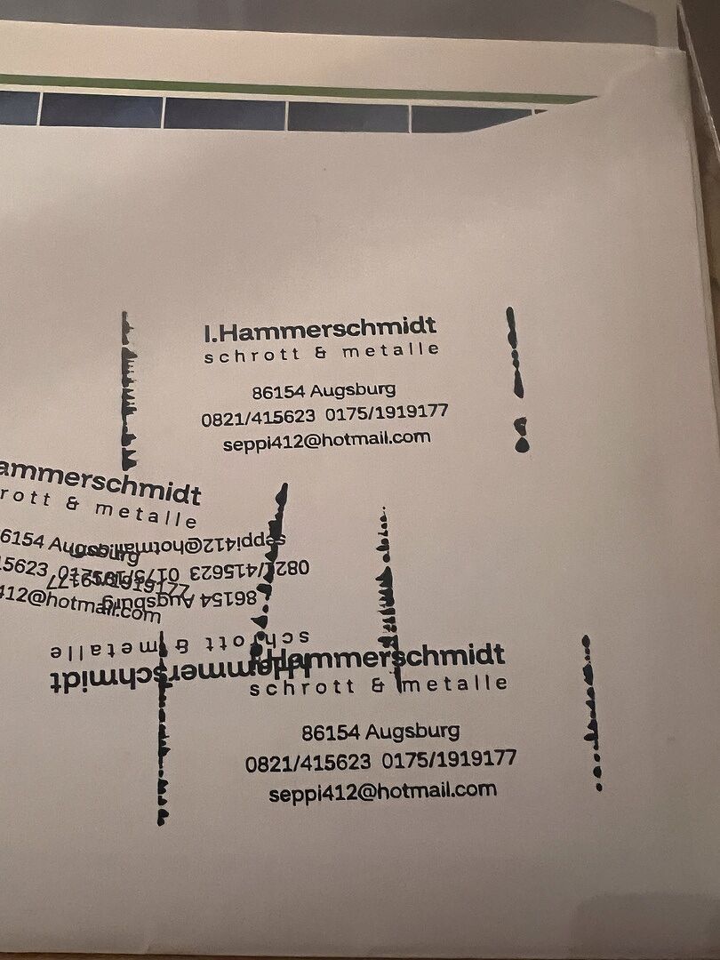Hab den Stempel reklamiert und