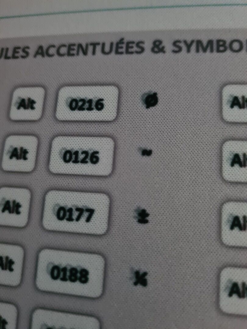 Impression de mauvaise qualité