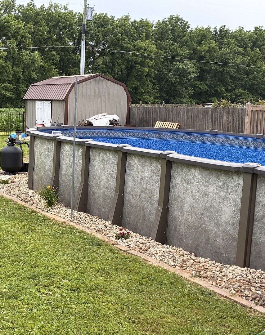 Buy 18'x33'x54 Saltwater LX Oval Above Ground Pool – The Pool Factory