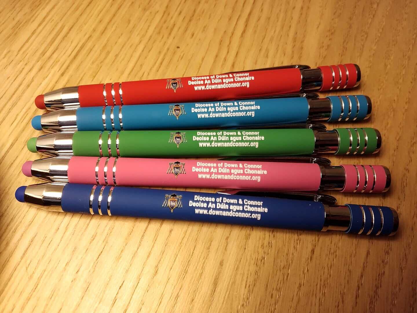 These pens were on