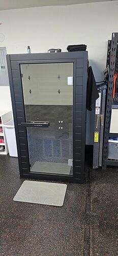Customer photo of the SaunaBox Solara