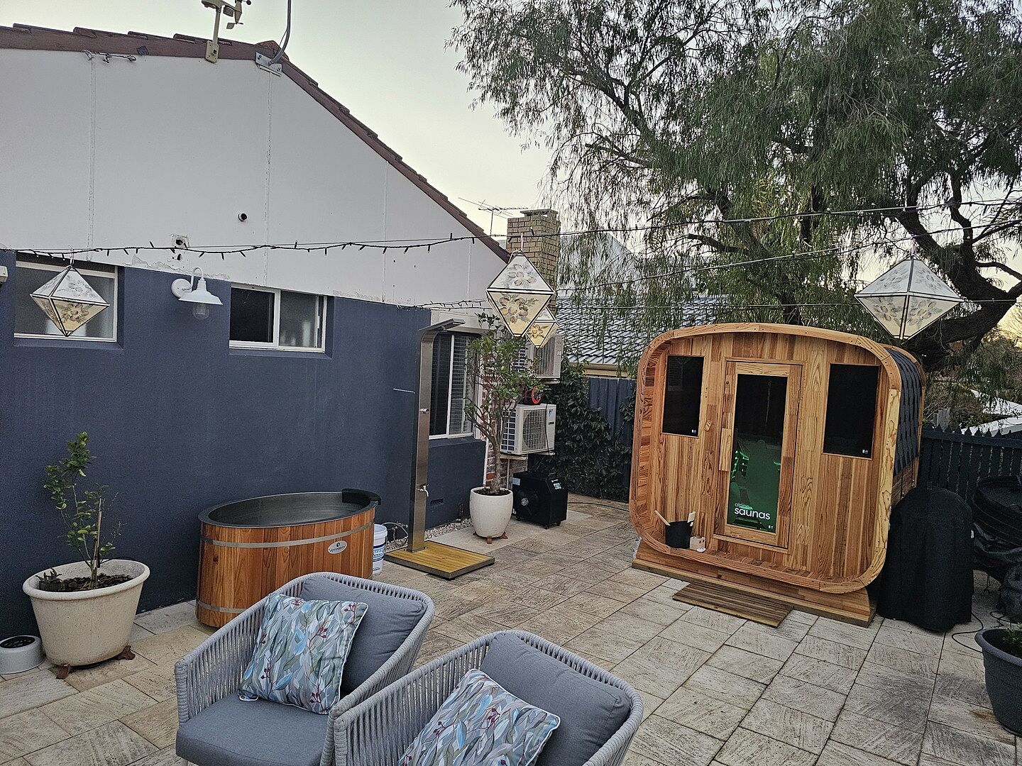 Backyard health retreat