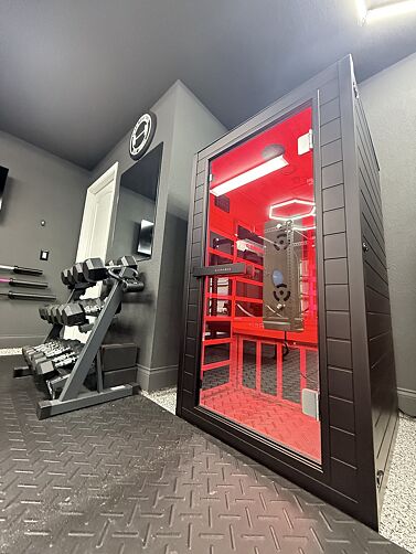 Customer photo of the SaunaBox Solara