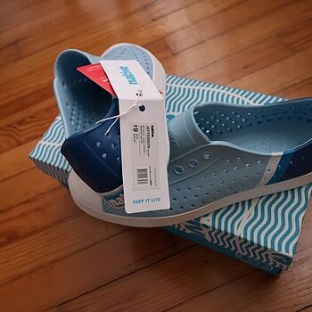 My son LOVED the shoes.