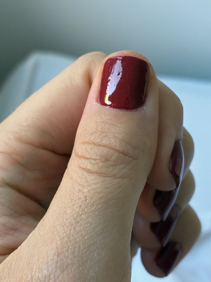Farbe toll, Trocknung dauert