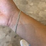 Flat Curb Chain Bracelet | Mejuri
