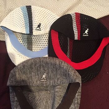 kangol mesh stripe 504