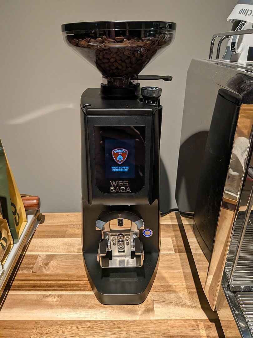 Eureka Atom W 65 Casa Coffee Grinder - Matte Black | iDrinkCoffee