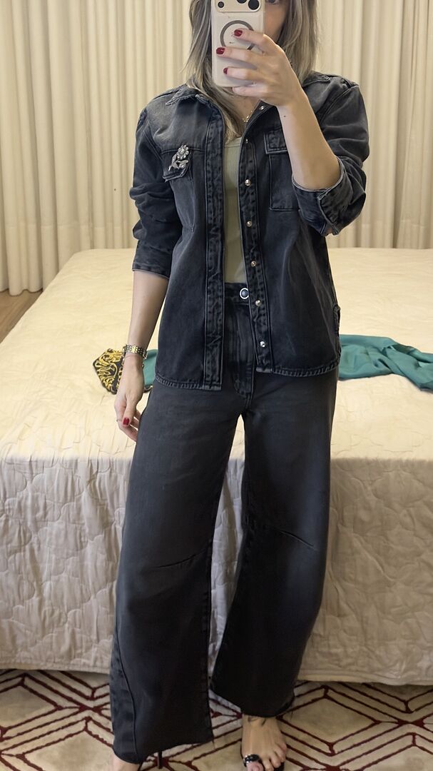 Foto enviada por cliente — Calça Jeans Rob Black