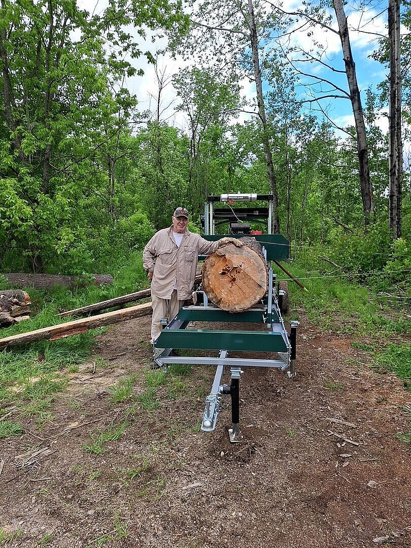 Finally I can cut lumber 136 max trailler