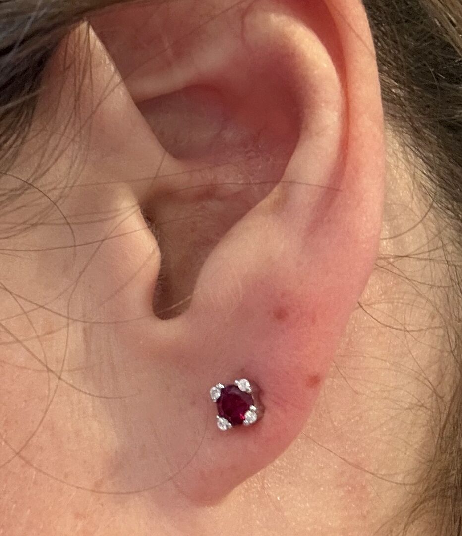 Lovely deep red