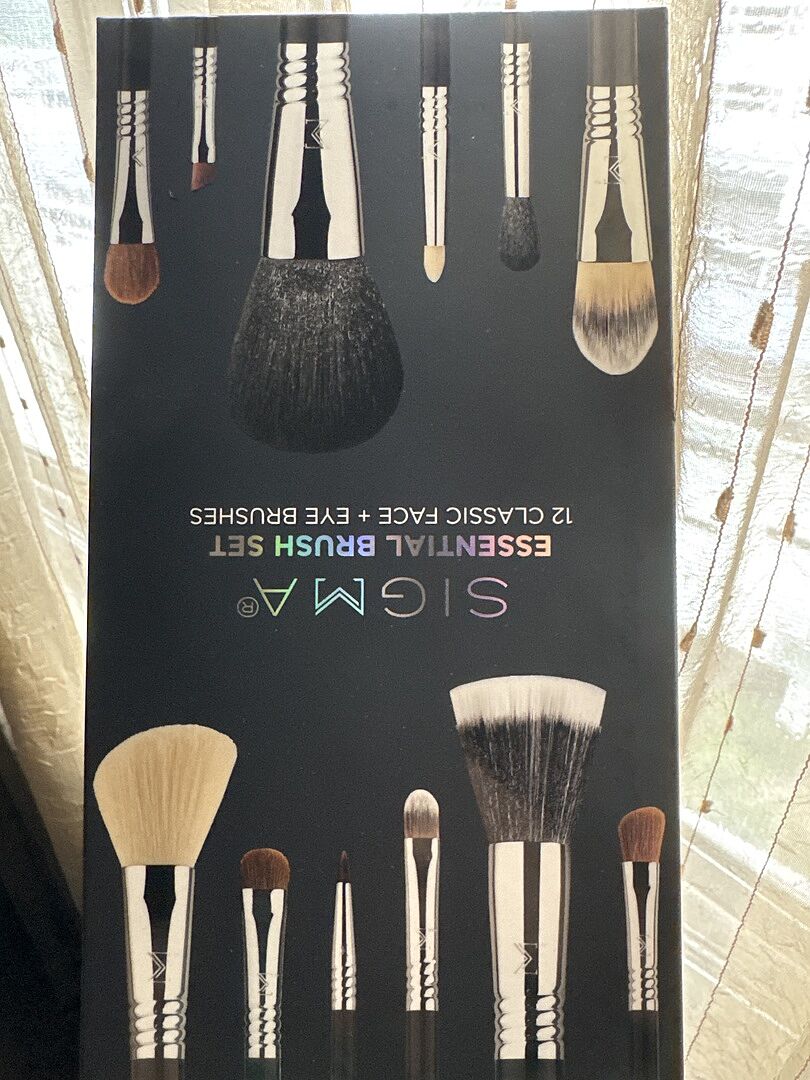 Sigma Brush Sets Essential Brush Set set de pinceaux 12 pièces fibres SigmaTech
