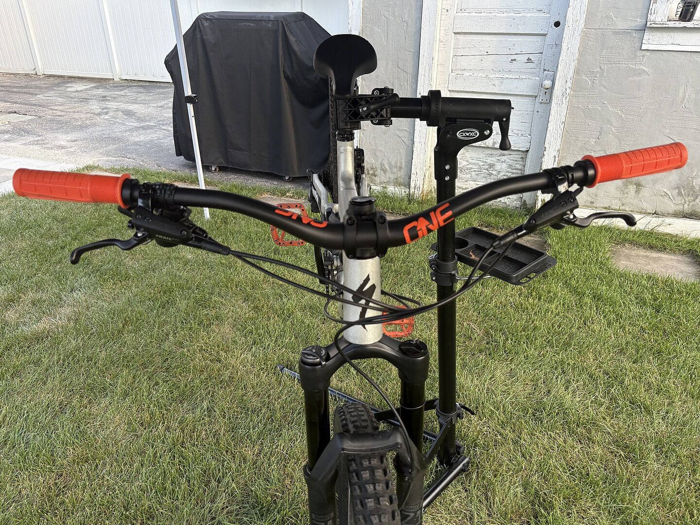 OneUp Carbon styr decals sæt lilla