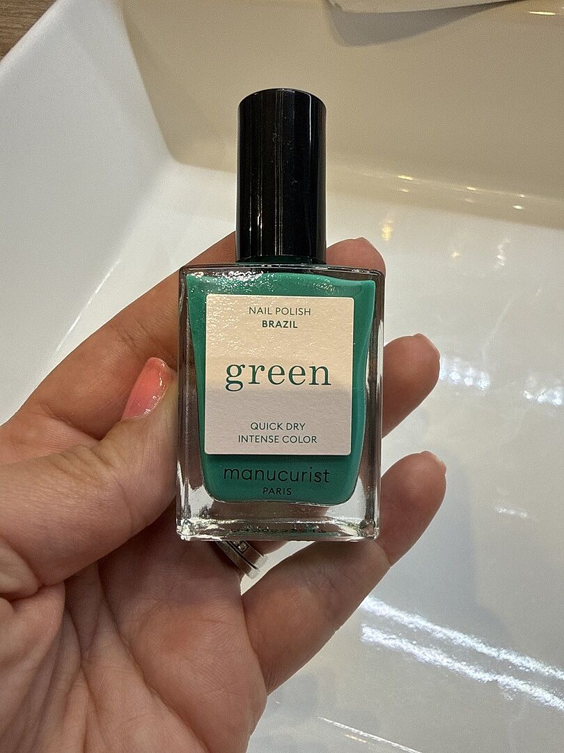 Grüner Glitzer, tolle Farbe