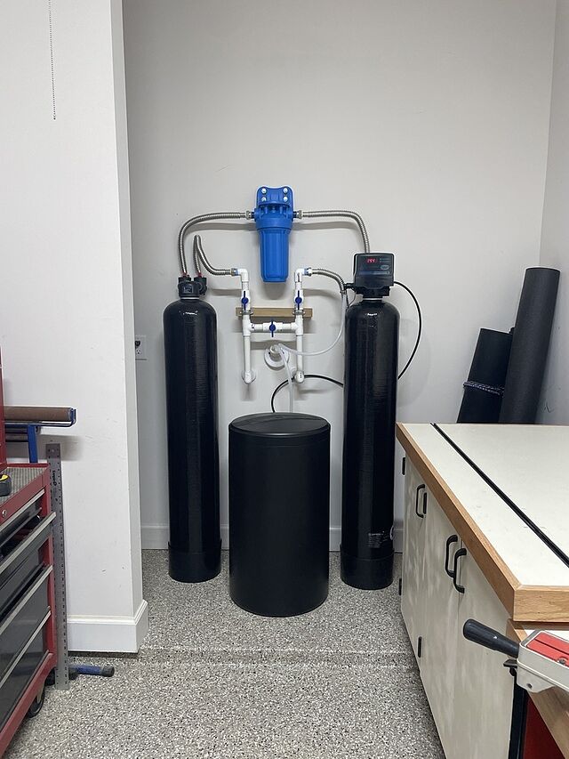 Customer photo 2 of 24 from a review of Water Filter and Salt Based Water Softener System