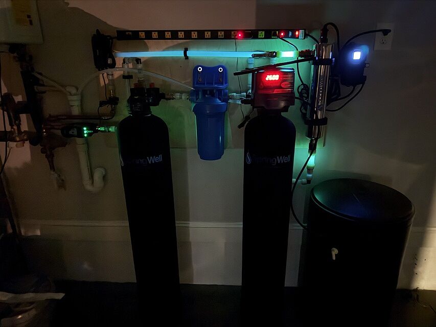 Customer photo 8 of 24 from a review of Water Filter and Salt Based Water Softener System