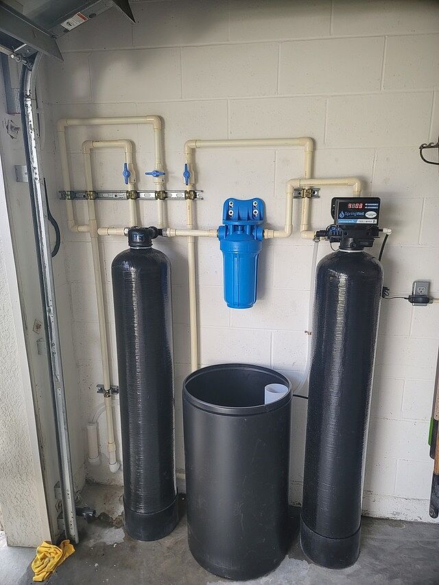 Customer photo 1 of 24 from a review of Water Filter and Salt Based Water Softener System