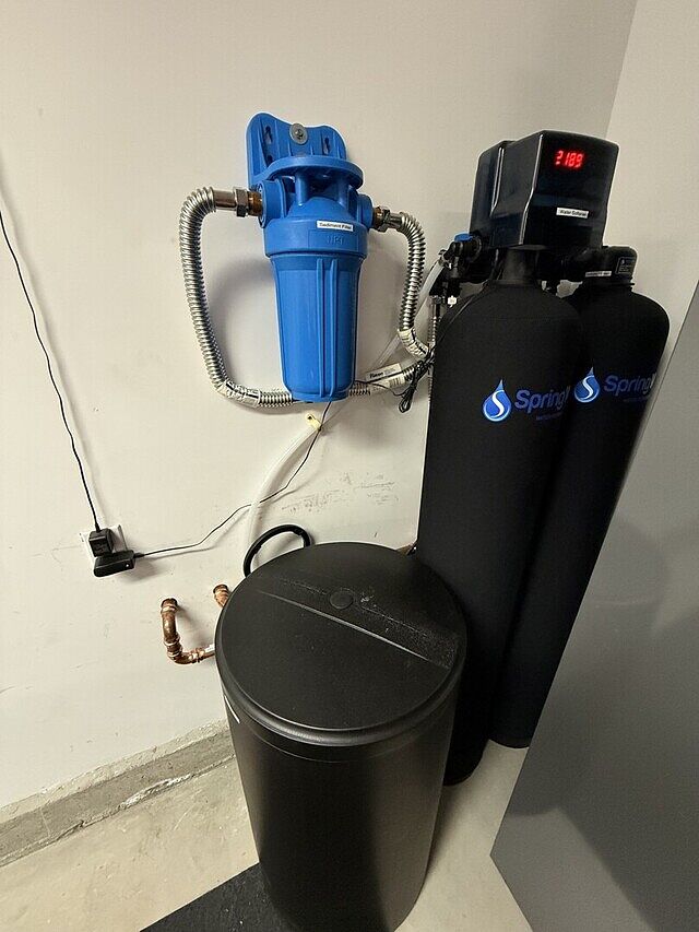 Customer photo 1 of 24 from a review of Water Filter and Salt Based Water Softener System