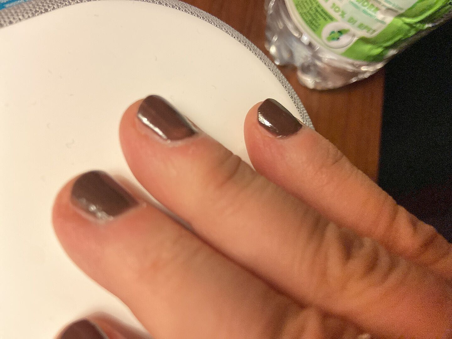Dark brown with cool undertones Nail polish - Mocha | Manucurist