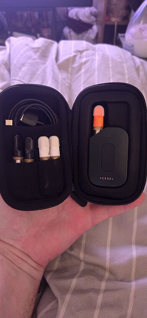 Vessel Hub Case zwart – opbergetui Compass serie
