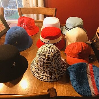 kangol mesh stripe 504