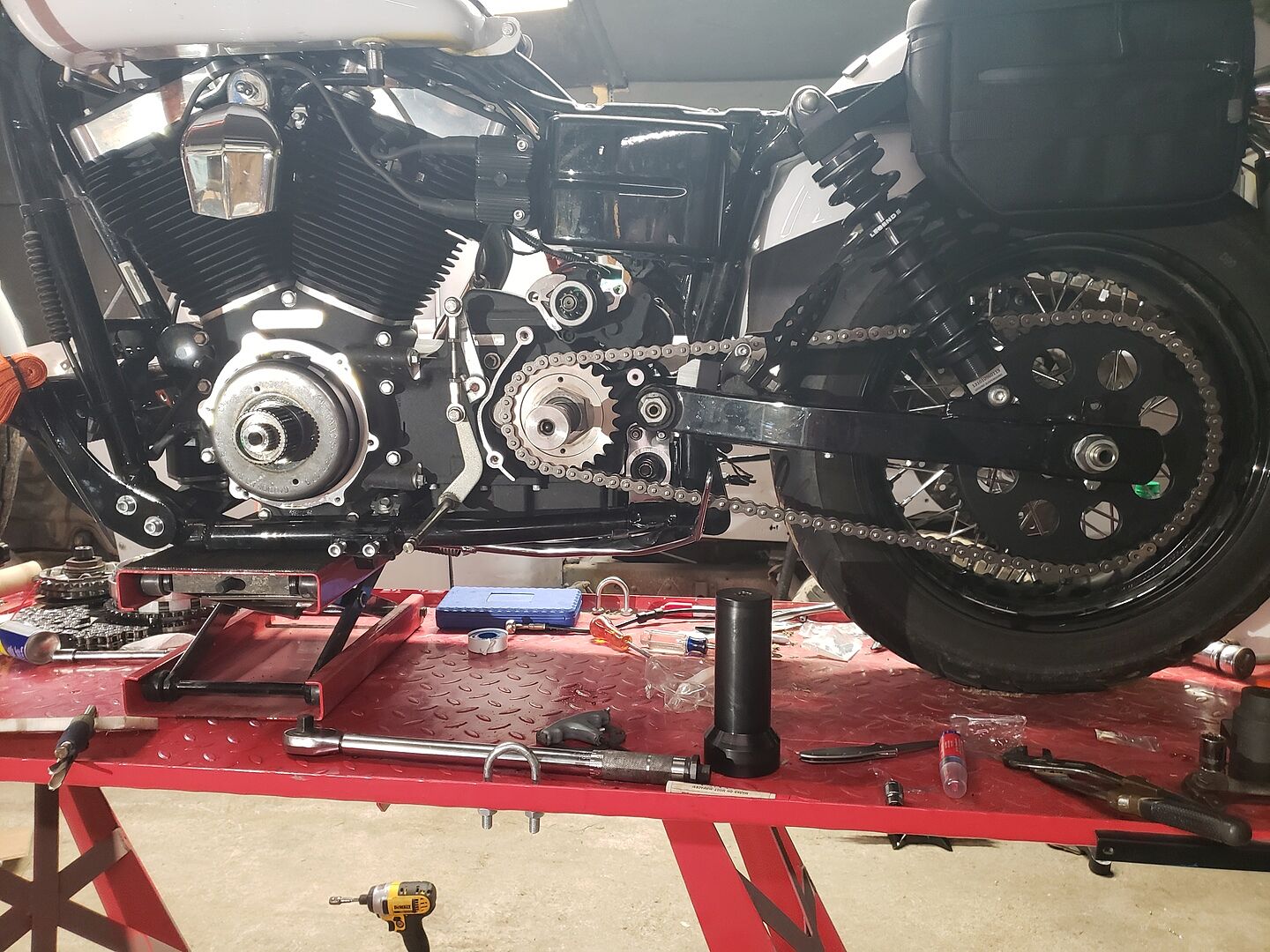 Belt to Chain Conversion Kit Harley Davidson Dyna Twin Cam 2006 & up