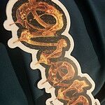 Customer photo of Free Arete Stickers