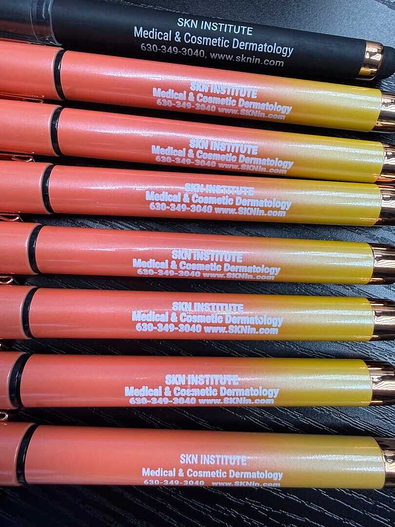 The writing on the