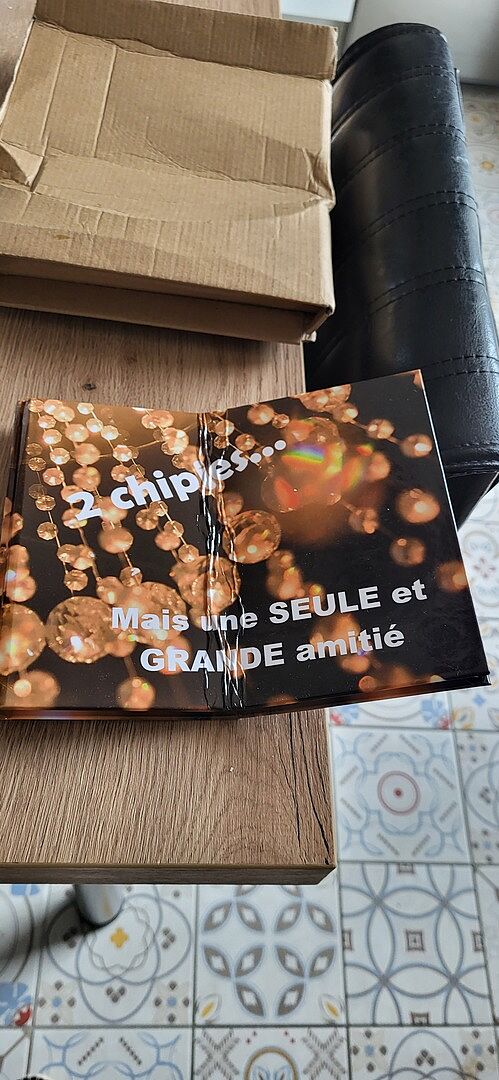 Livre plié