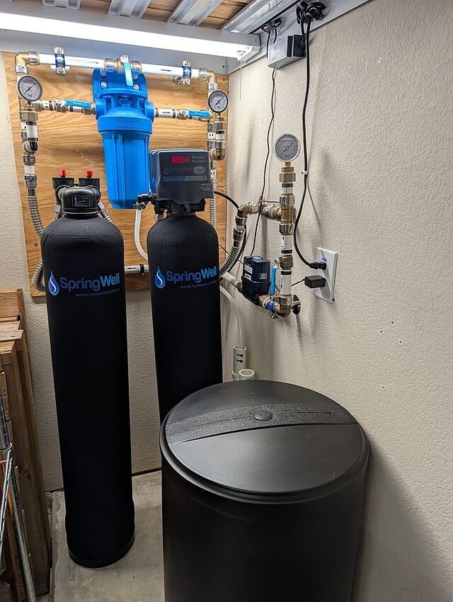 Customer photo 3 of 24 from a review of Water Filter and Salt Based Water Softener System