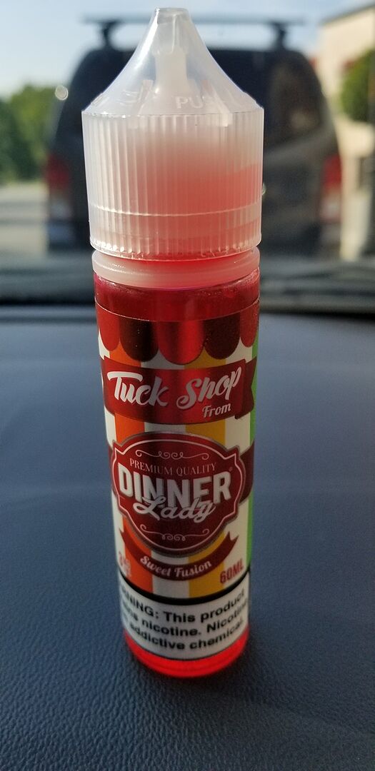 Tuck Shop - Sweet Fusion - Dinner Lady E-Liquid | 60mL Vape Juice
