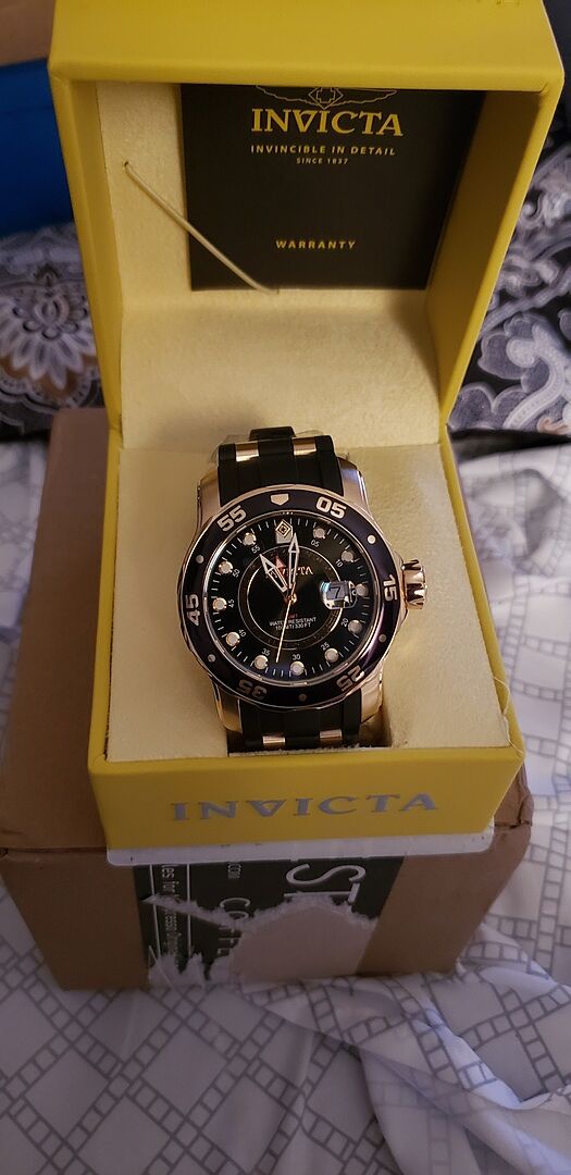 Invicta Pro Diver GMT Black Dial Men's Watch 6991 843836069915 Pro