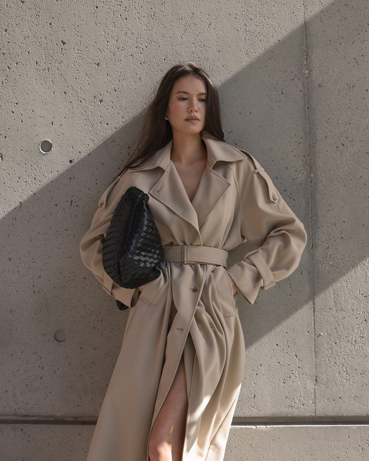Boxy Wool Blend Jacket | OAK + FORT – OAK + FORT USA