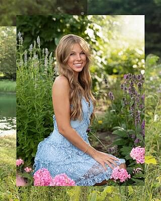 Laney Low Back Cami Strap Dress Lace Blue | Selfie Leslie