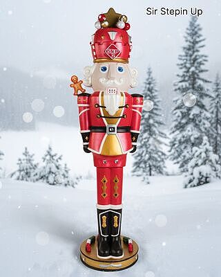 Giant 6ft Paintable Nutcracker Prince