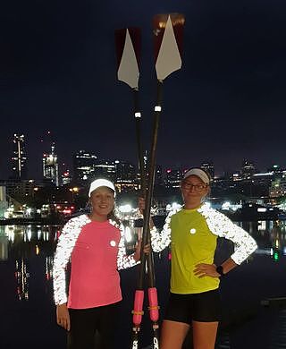 Reflective Women's Long Sleeve Training Top