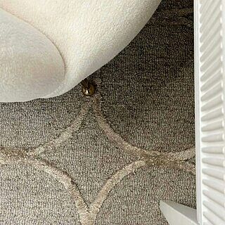 Alva Hand Tufted Wool and Viscose Rug - Light Brown