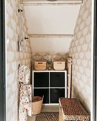 Feather Flock Peel and Stick Wallpaper By Genevieve Gorder