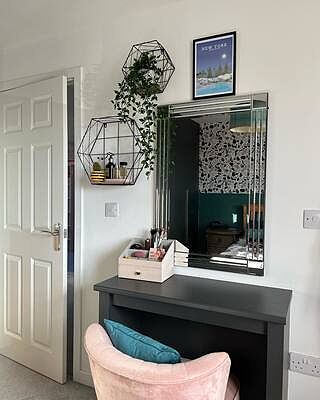 Blush Pink Makeup Organiser