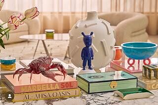 JONATHAN ADLER トレー　TIGER VALET Tiger Valet Tray in Porcelain | Jonathan Adler