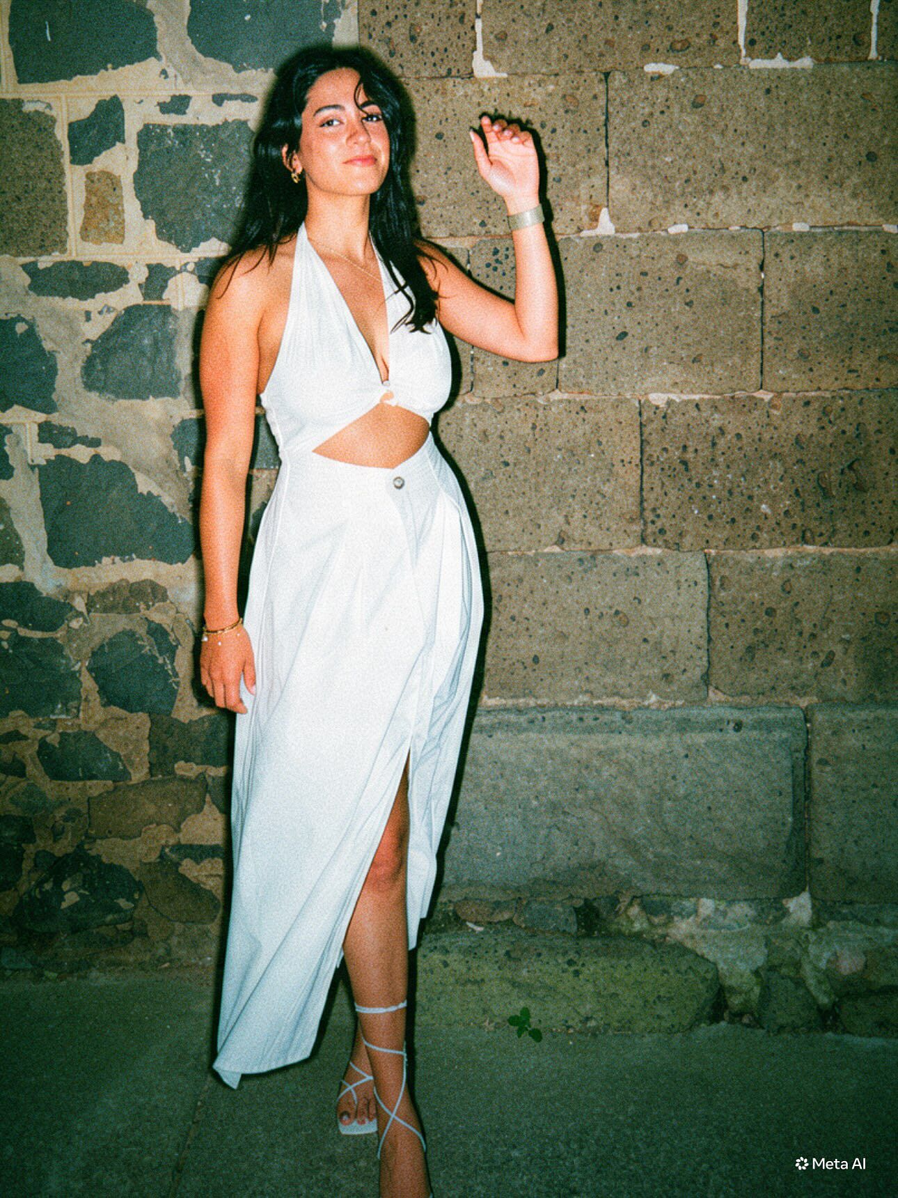 halter neck maxi white dress Wesley - - Buy Women's Dresses casual halter maxi dress