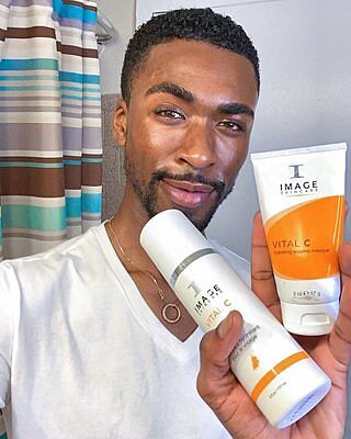 image vital c face wash