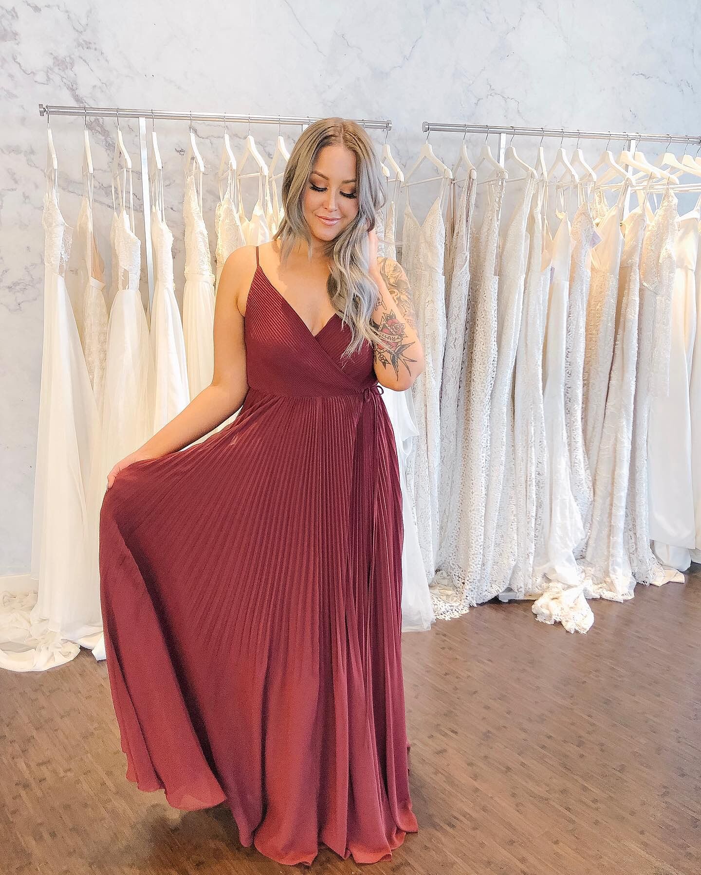 jenny yoo wrap dress