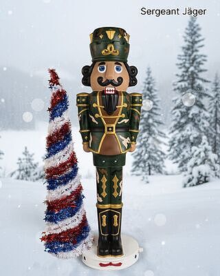 Giant 6ft Paintable Nutcracker Prince