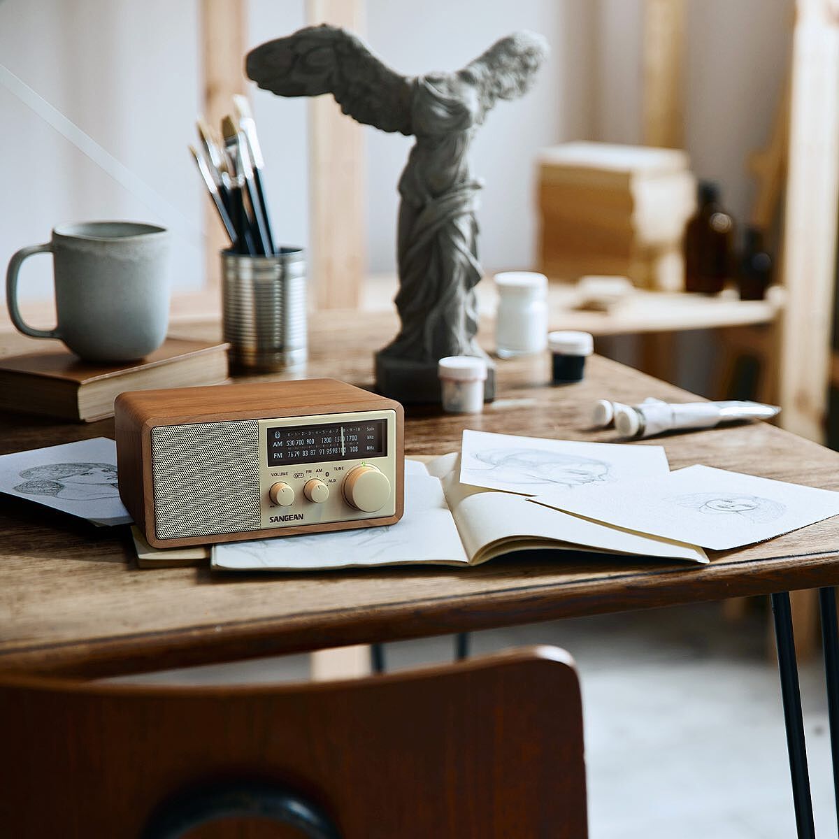 Sangean WR-302 FM/AMラジオ・Bluetoothスピーカー– SUPER KOPEK