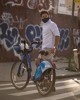 Weekend Oxford Standard Fit - Blue Stripe