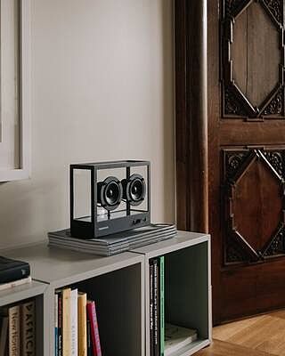 Small Transparent Speaker Black | Transparent